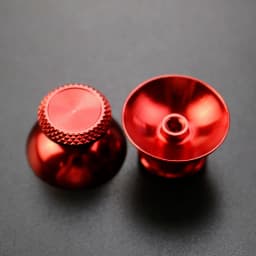 YUXI 2PCS Metal Analog Joystick Thumb Stick Grip Cap Replacement Parts for PS5 Controller Thumbstick Replacement