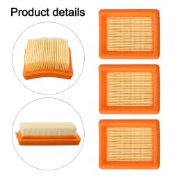 3pcs Air Filter Set for FS120 FS200 FS250 For FS300 FS350 FS380 FS400 For FS450 FS480 BT120 to Prolong Equipment Lifespan