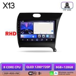 Carplay Android 16 For KIA Cerato 3 Forte K3 2013 2014 2015-2017 LHD RHD Car Radio Player Android Auto Multimedia GPS Navigation