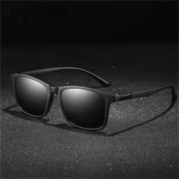1PC Luxury Men Polarized Sunglasses Vintage Square Ultra Light TR90 Frame Driving Fishing Sun Glasses For Man UV400 Eyewear