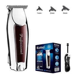 Kemei 9163 Professional Hair Cutting Machine Trimmer for Men Finishing Haircut Cordless Clipper Electric Shaver Beard Barber