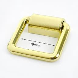 5/10/20Pcs 15/16/19mm Metal D Ring Buckles Bag Side Clips for Handbag Chain Handles Connector Bags Strap Hardware Accessories