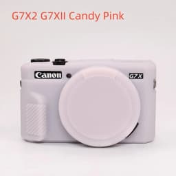 For SX740 HS Digital Camera Case Silicone Cover For Canon G7X Mark II III G7X2 G7X3 SX730 SX740HS Soft Protector Bag