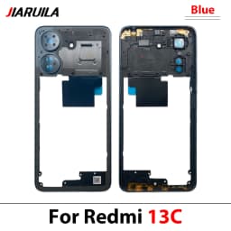 NEW Middle Frame Mid Housing Bezel Replacement parts For Xiaomi Redmi 13 13C 14C A5 Middle Frame