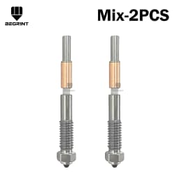 Bimetallic Nozzle For QIDI Q2 With Ceramic Insulation Integrated Design Quick Removal Integration Nozzles For QIDI Q2C Printer