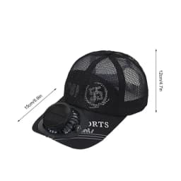 Solar Fan Caps Baseball Hats with Fans Baseball Hat Fan Hat Breathable Beach Hat Cooling Fan Cap UV Protection Hats