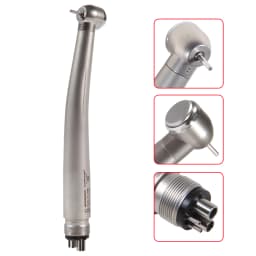 NSK Style Dental High Speed 2/4Hole  Single Spray Big Head Handpiece Push Button Tip / Cartridge Rotor
