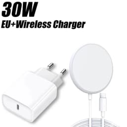 Original 30W Fast Charger For APPLE iPhone 17 16 15 14 13 12 11 Pro Max Plus Type C Magnetic Wireless Charger Phone Accessories