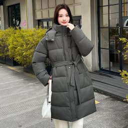 Korean Fashion 2026 Winter New Solid Color Long Sleeve Hooded Cotton Jacket Women's Fashion Versatile Simple Warm Casual Jacket