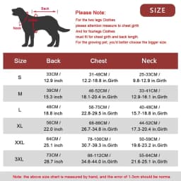 Large Dog Jacket Warm Dog Clothes Winter Coat French Bulldog Reflective Dog Cold Weather Coats Pet Snow Jacket