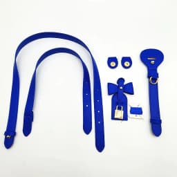 DIY Crochet Bag Making Kit Bag Base Bottom with Handle Extension Shoulder Straps Hardware Accessories for Knitting Tote Handbag
