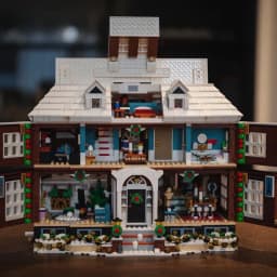 3955pcs Hot Selling Home Alone House Moc Building Blocks Movie Scene Architecture Model Diy Ornament Premium Christmas Birthday