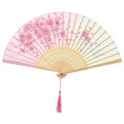 Retro Flower Pattern Home Decoration Elegent Bamboo Folding Fan Chinese Style Painting Handheld Fan Dance Performance Props