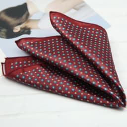2026 Oversized Silky Pocket Square For Men 27CM Luxury Floral Dots Pocket Square Wedding Hanky Paisley Chest Towel Suits Scarf
