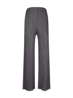 Spring Summer Autumn Women's Casual Elegant Miyake Designer Classical Loose Straight Pleated Pants High Waist Trousers In Stock