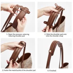 Bag Shoulder Pad For City33 Stress Relieving And Anti Slip Shoulder Support Durable Fashion Modification Bag Accessories