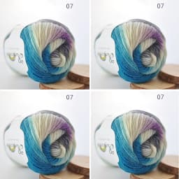 100% Wool Yarn Rainbow Color for Hand Knitting Crochet Plush Thickness Lanas Thread DIY Soft Scarf Shawl Sweater
