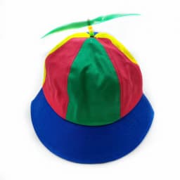 20 Colors Funny Propeller Rainbow Helicopter Baseball Cap Size S&L Unisex Kids Teens Small Heads Top Hat for Men Women