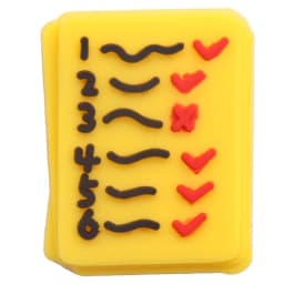 1PVC Schoolbag Pencil Study Styles Children Sandals Shoe Charms Cute Shoe Decorations Clog DIY Wristband Charms