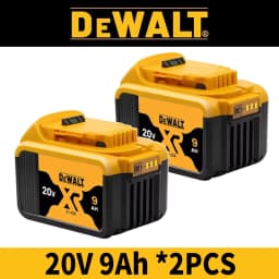 100% Genuine Dewalt 20V Battery, 60V 9Ah, 20V 6Ah Battery DCB609 DCB206 DCB606 DCB184 for Dewalt Power Tool Replacement Battery