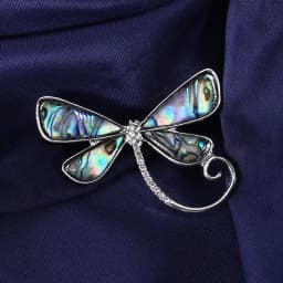 Large Size Luxury Crystal Dragonfly Brooch Colorful Rhinestone Insect Brooches Girls Cute Pins Personality Corsage Accessories