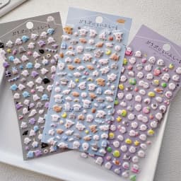 3 pcs/6 pcs Fun Mini Animals Cartoon 3D Puffy Stickers Scrapbooking DIY Journal Stationery Sticker Cute Deco School Supplies