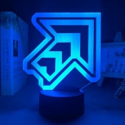 Led Night Light Pump It Up Arrow for Child Bedroom Decoration Nightlight Birthday Gift RGB Color Changing Battery Lamp Gaming