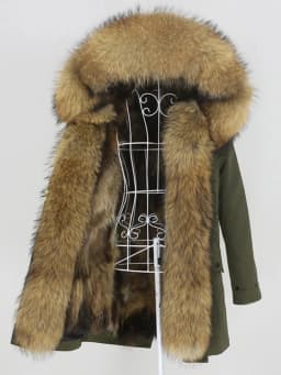 OFTBUY Winter Jacket Women Long Parka Real Fox Fur Coat Natural Raccoon Fur Collar Hood Thick Warm Streetwear Parkas New