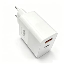 UYUXIO 30W USB C Wall Charger US EU Plug PD Super Fast Charger Power Adapter for Samsung Galaxy iPhone 17 16 15 14 Pro Max