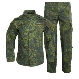 2026 Tactical Camo ACU Uniform Men 2Pcs Set Durable Wear-Resistant Training Security Duty Uniforms