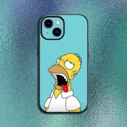 Anime T-The S-Simpsons-s Phone Case For IPhone 17 12 13 14 15 16Pro Max Plus Classic black soft shell