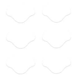 6pcs Shoe Repair Stickers Fabric Heel Protector Anti-Wear Repair Holes Self-adhesive Patches Insoles Pad Foot Care Insert