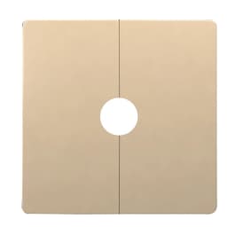 1 Pc Wall Split Flange Square Escutcheon Plate Water Pipe Wall Covers Reserved Drill Hole Panel Decor for Wires Faucets Pipes