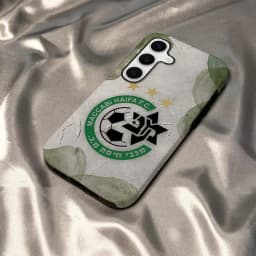 H-HaifaS Flag M-MaccabiES Phone Case For Samsung S25 S24 S23 S22 S21 Plus Ultra A56 A36 A26 A16 Glossy HD Hard PC Cover