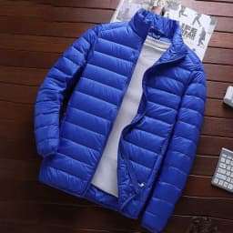 Lightweight Short down Cotton Jacket for Men Autumn Winter Fashion Urban Style Hooded Coat Thin Model Regular Length Silk Cotton