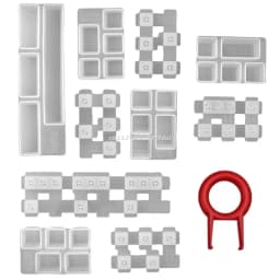 Epoxy Resin Mold Computer PC Gamer Pet Paw Keycaps Silicone Molds Compatible for Cherry MX Mechanical Gaming Keyboard