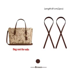 Adjustable Bag Strap For Coach Mollie25 Tote Bag Leather Shoulder Strap Durable Bag Belt Underarm Bag Replacement Accessories