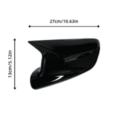 Pair Side Rearview Mirror Cap Wing Mirror Cover For BMW 7 Series E65 E66 2001-2008 E67 2002-2008 For E46 Coupe Mirror Cover
