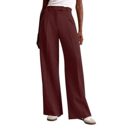 Aoaiiys Solid Suit Pants Women Simple Classic Straight Wide Leg Pants Office Lady High Waisted Trousers Spring Summer 2026 New