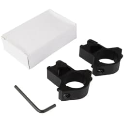 2Pcs Hunting Riflescope Mounts for Dia 25.4mm 30mm Pipe Scopes 11mm Dovetail 20mm Picatinny Rail Mounted Tactical Sights Mounts