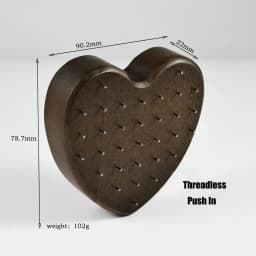 Wood Body Piercing Jewelry Display with Thread Holder Rack Stand Seller Jewelry Cases Shelf Multi Jewelry Top Storage Tools