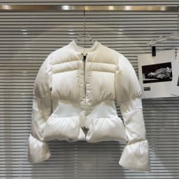 Matakawa Autumn Winter Jackets Woman Solid Thick Warm Korean Fashion Short Parkas Coats Streetwear Vintage Chaqueta Mujer