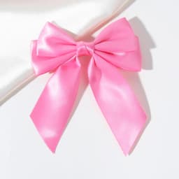 Blak Bowknot Hair Clips for Girls Solid Colors Ribbon Bows Hairpins Beautiful Hairgripe Kids Boutique Hair Accessories Wholesale