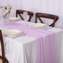 Chiffon Table Runner Vertical Tablecloth for Table Decorations Shiny Fabric Merry Christmas Decorations 2026 Wedding Decoration