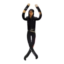 Hot Sale Michael Jackson Cosplay Prop Doll Plush Stuffed Figure Dolls Room Decoration Abstract Joint Mobility Props Gift