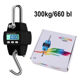 Portable Precision Hanging Scale 200KG/300KG Waterproof/Resistant Falling,Suit For Household/Commercial/Industrial Purposes
