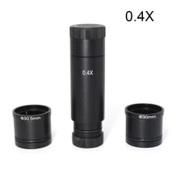 C-mount Adapter Lens C Mount Lens for USB Industrial Camera Digital Eyepiece Connected Microscope Reduction Relay Lens 0.3X 0.4X