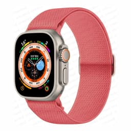 Scrunchie Strap for Apple watch band 40mm 44mm 41mm 45mm 38mm 49mm 45 mm Elastic Nylon bracelet iWatch series 8 se 7 6 5 3 Ultra