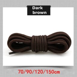 Round Shoe Laces Classic High Quality Black Shoelaces Outdoor Casual Sneakers Mountaineering Polyester Shoe Lace