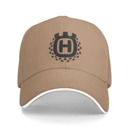 Summer Husqvarna Print Baseball Cap Running Hippie Fashion Custom DIY Sun Trucker Hat Unisex Men Sun-Proof Snapback Cap